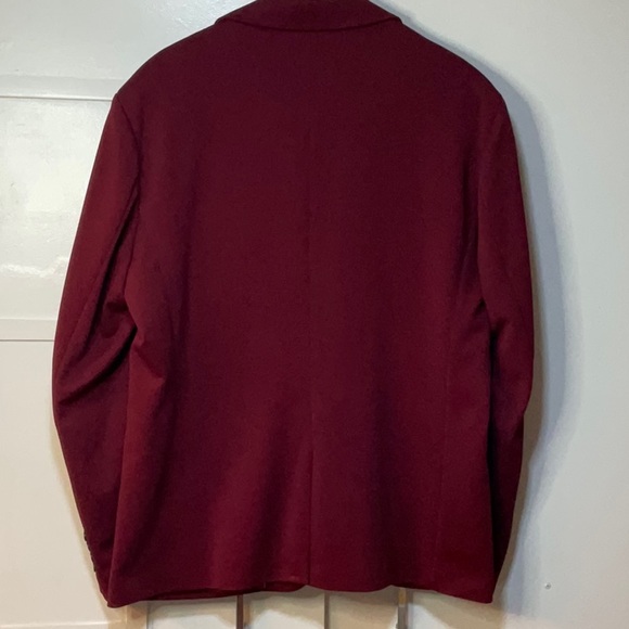 Men's Cranberry Colored Blazer (NWOT) - Picture 7 of 7